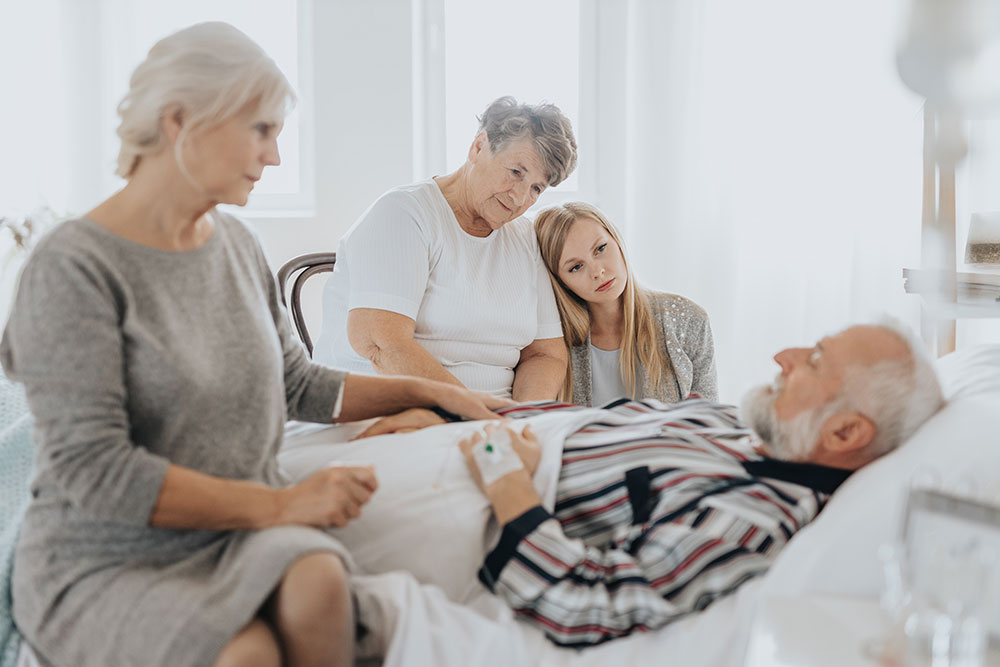 Talking to family & easing the emotional burden